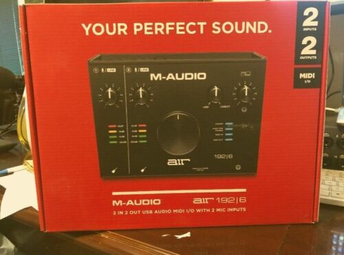 M-Audio AIR 192|6 2-In/2-Out 24/192 USB Audio/MIDI Interface