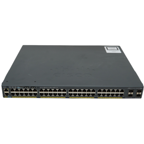 Cisco WS-C2960X-48FPS-L 48 GigE PoE w/Stack Module