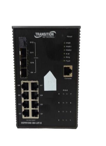 Transition Networks SISPM1040-384-LRT-B Managed Switch