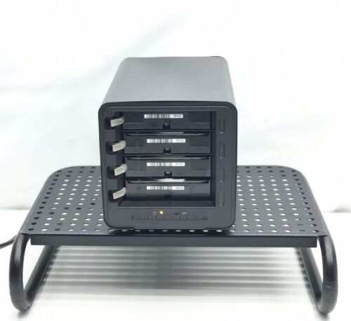 Data Robotics DROBO DRO4D-D 4-bay External Hard Drive Storage x4 1.0TB HDD