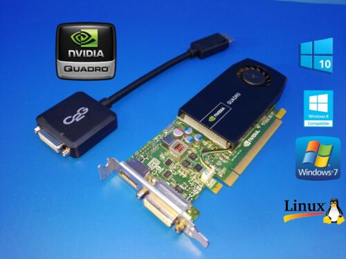 Lenovo NVIDIA Quadro 410 Graphics Card 512MB Low Profile DisplayPort/DVI 03T8254