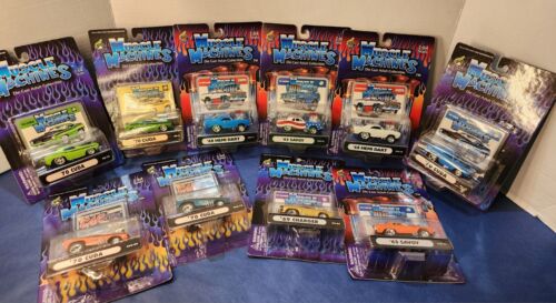 LOT OF 10 2000-02 MUSCLE MACHINES 1/64 New HEMI DART CHARGER CUDA MORE