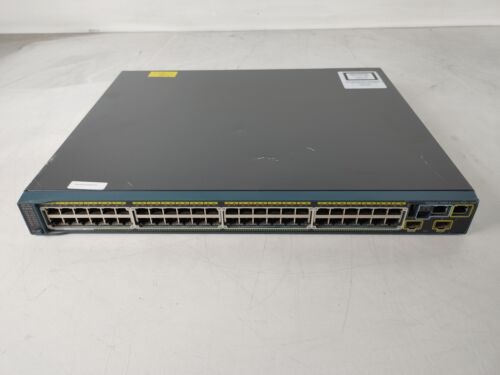 Cisco Catalyst 2960-S WS-C2960S-48LPD-L 48-Port Gigabit Managed PoE+ Switch