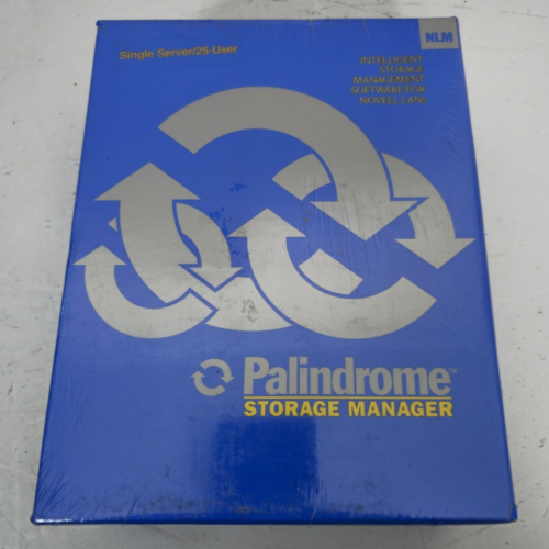 Palindrome Storage Manager 4.0 For Novell Netware NLM  Single Server 25 Users