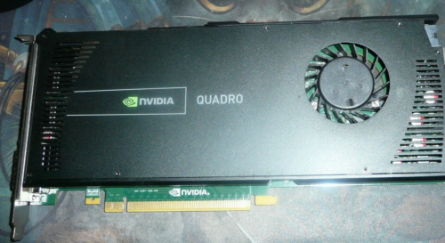 Nvidia Quadro 4000 Dual DisplayPort + DVI 2GB PCIe Video Card 89Y8627 038XNM