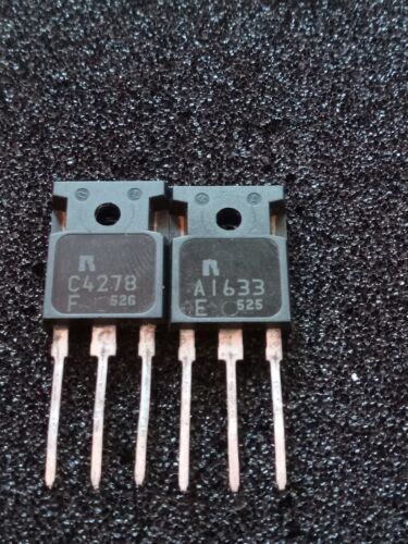 Rohm 2SA1633 & 2SC4278 Transistors 100 Watt Vcb-Vce150V-Veb-5V 150 V-Ic10A