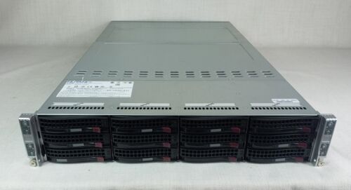 Nutanix NX-1265-G5-2640v4 2U 4 Node 12x 3.5” Barebones Server w/ 4x X10DRT Nodes