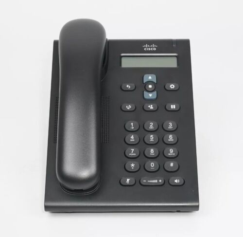 BRAND NEW Cisco CP-3905 Unified SIP Phone 3905 Charcoal VOIP Standard Handset