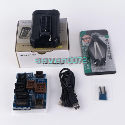 TL866II Plus Programmer for SPI Flash NAND EEPROM MCU PIC+9 adapter+clip