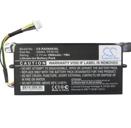 CS-RAD8483SL Cameron Sino Battery for DELL 0DM479 0FY374 0GC9R0 +BBU cable