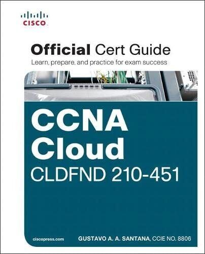 CCNA Cloud CLDFND 210-451 Official …, Santana, Gustav