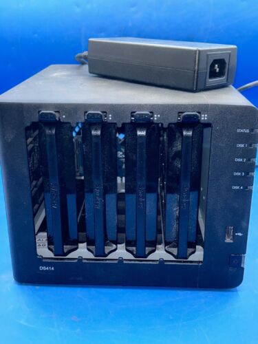 SYNOLOGY DS414 NAS NETWORK ATTACHED STORAGE NO HDD