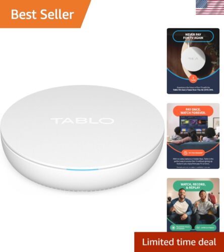 Tablo 4th Gen 2-Tuner Over-The-Air OTA DVR – Watch, Pause & Record Live TV, N…