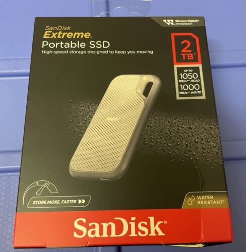 SANDISK EXTREME PORTABLE SSD 2TB (SDSSDE51-2T00-AW25) BRAND NEW!!!!!