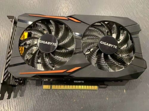 GIGABYTE NVIDIA GeForce GTX1050Ti 4GB GDDR5 Graphics Card Video Card DVI HDMI DP