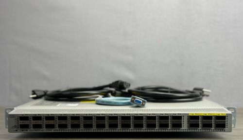 Cisco Nexus N9K-C9332PQ 32 Port Managed Switch DUAL POWER – SAME DAY SHIPPING