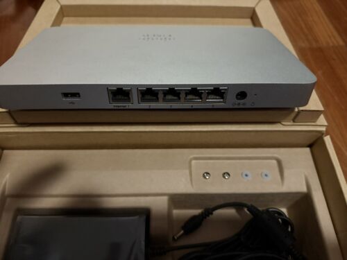 Cisco Meraki MX67 Cloud-Managed Security Firewall and DHCP Device UNCLAIMED