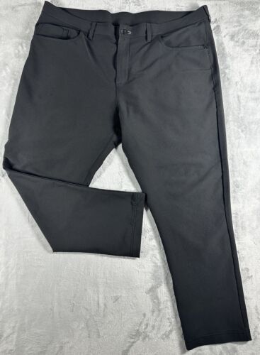 Public Rec Pants Men’s 40X30 Black Workday Performance Stretch Lightweight Basic