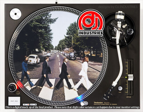 Beatles Abbey Road Cover – 7″-12″ DJ slipmat for LP turntable record player