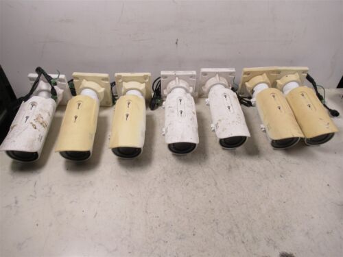 Lot of 7 Cisco CIVS-IPC-8400 Network Security Cameras