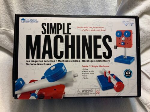 Learning Resources Simple Machines LER 2442 Crative toy New