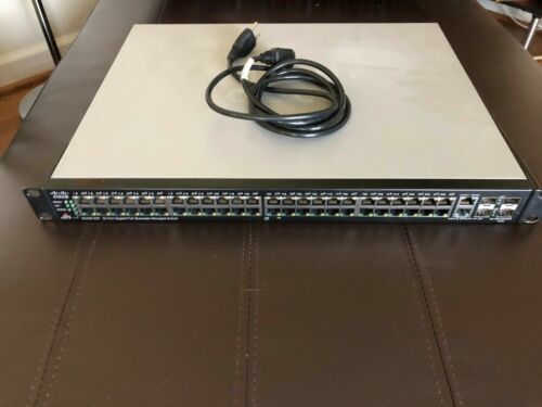 Cisco SG500-52P-K9  48 Port Gigabit Ethernet PoE+ 2xGE/2x5GE SFP SG500 52P