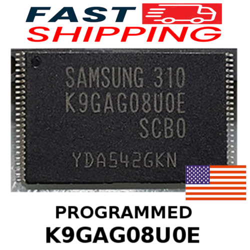 Samsung IC1302 (NAND Flash K9GAG08UOE) Programmed for UN46D6300SFXZA