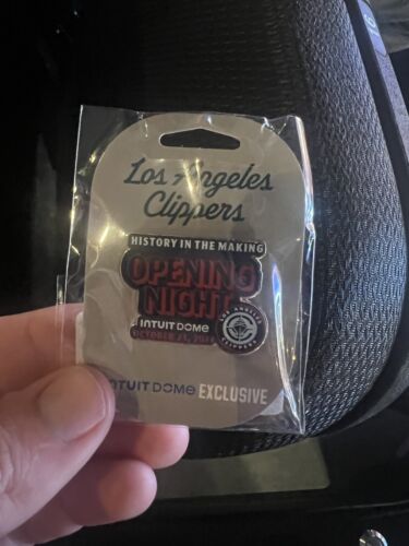 Intuit Dome Opening Night Los Angeles Clippers pin October 23 2024