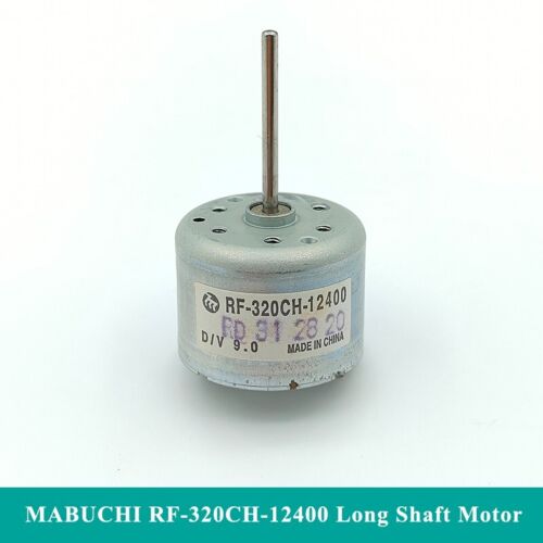 Mabuchi RF-500TB-12560 DC 6V-12V 5600RPM Mini 32mm Diameter Round Spindle Motor