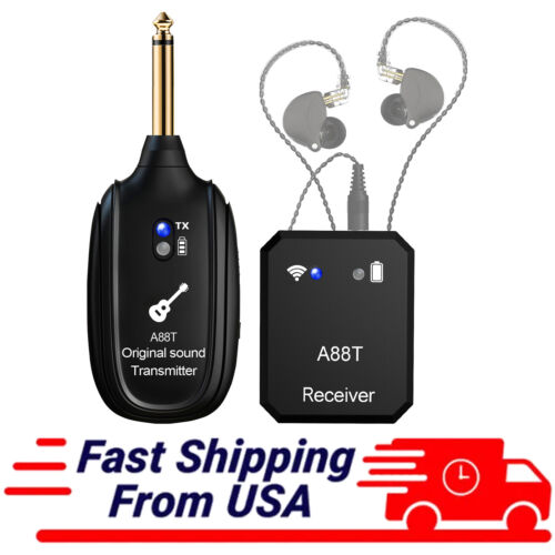 Wireless in Ear Monitor System Rechargeable Wireless IEM System 10H Battery Life