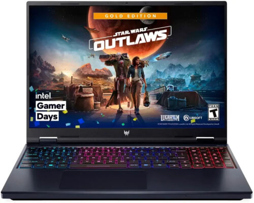 New Acer Predator Helios Neo 16” Gaming Laptop,i9-14900HX,RTX4060,64GB,2x4TB SSD