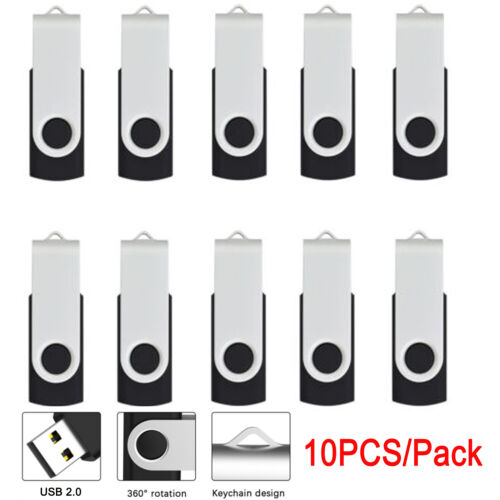 10x USB Flash Drive Thumb Pen Drives Memory Sticks Data Storage 2GB 4GB 8GB 16GB