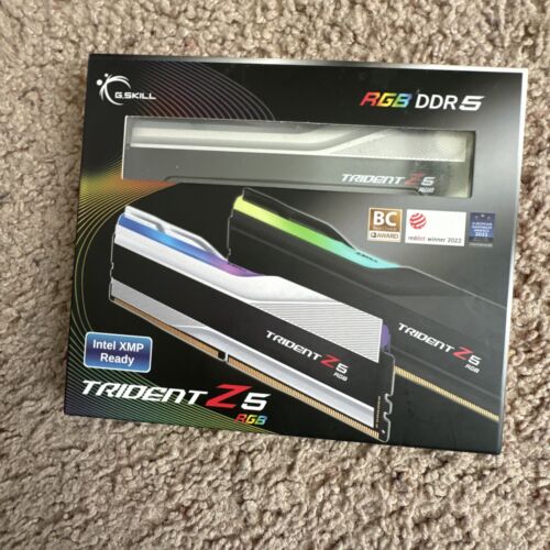 G.SKILL Trident Z5 RGB 32GB (2 x 16GB) PC5-51200 (DDR5-6400) DIMM CL32 Memory –