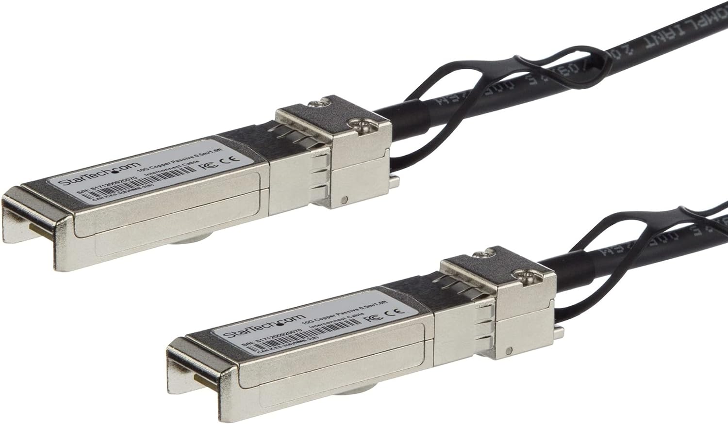 StarTech.com Cisco SFP-H10GB-CU6M Compatible 6m 10G SFP+to SFP+Direct Attach Cable Twinax-10GbE SFP+Copper DAC 10Gbps Low Power Passive Transceiver Module DAC Firepower ASR9000(SFPH10GBCU6M)