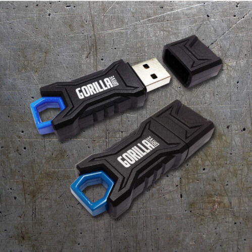 32GB Ruggedized USB Flash Drive Gorilla Waterproof Durable (pack Of 2)