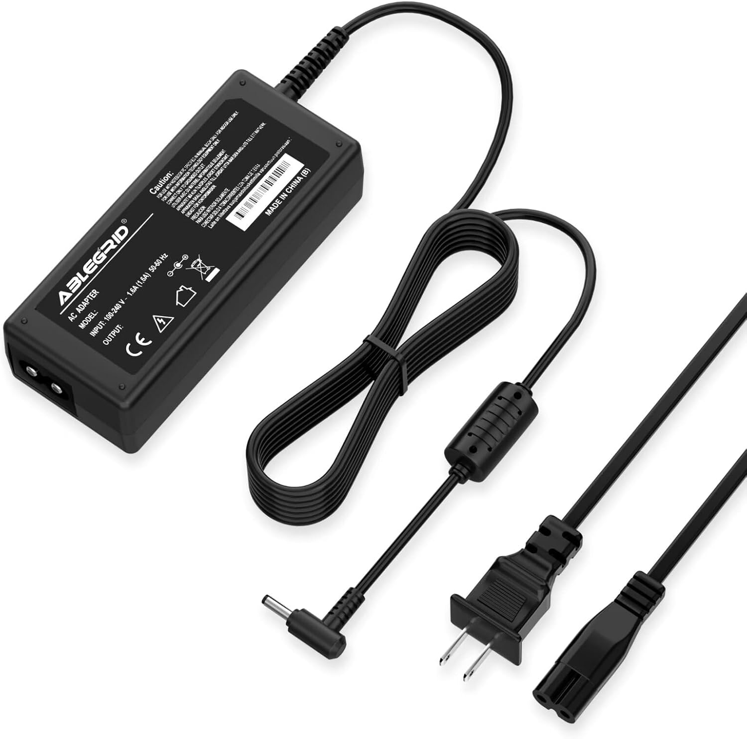 Replacement AC/DC Adapter Compatible with QNAP TS-109 Pro Network Attached Storage NAS Power Supply Cord Cable PS Charger Input: 100-240 VAC Worldwide Use Mains PSU