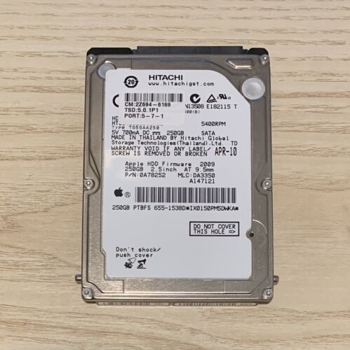 APPLE 320GB HARD DRIVE OS X SNOW LEOPARD +0FFICE MACBOOK PRO 2006 2008 2009 2.5″