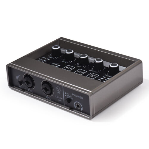 Audio Interface Professional Recording XLR Audio Interface DSP Reverb 48V D5M3