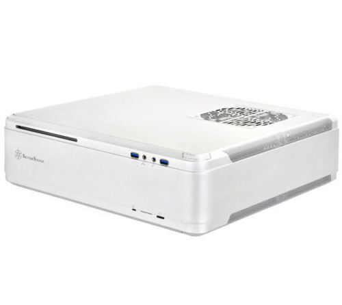 Silverstone SST-FTZ01S (Silver) Fortress Series Premium Slim Form Factor Case