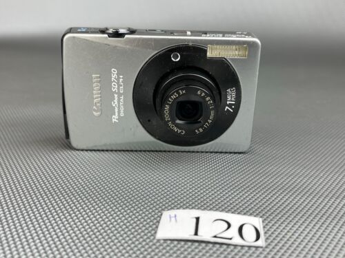 Canon PowerShot SD750 ELPH IXUS 75 NOT WORKING, FOR PARTS ONLY #120