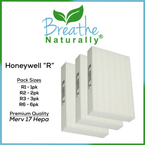 Honeywell Replacement “R” Hepa Filters for HRF-R3, HRF-R2, HRF-R1 Air Purifiers