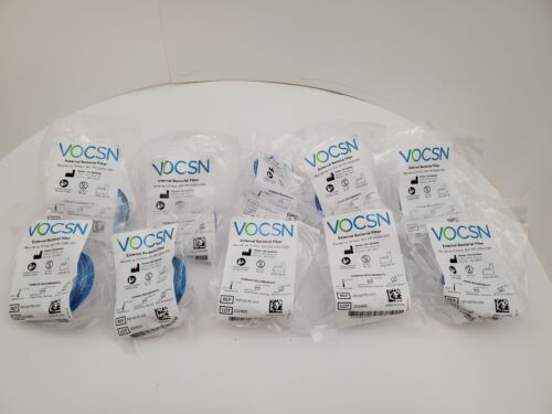 NEW!!Lot of (10) Ventec VOCSN Ventilator External Bacterial Filter PRT-00850-000