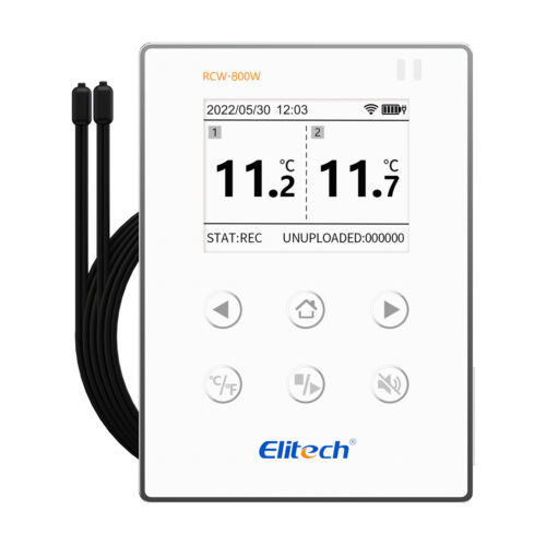 Elitech Temperature Data Logger WiFi Recorder Monitor Cloud Storage RCW-800W-TDE