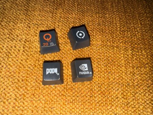 Quakecon 2015 Nvidia Doom Keycaps RARE