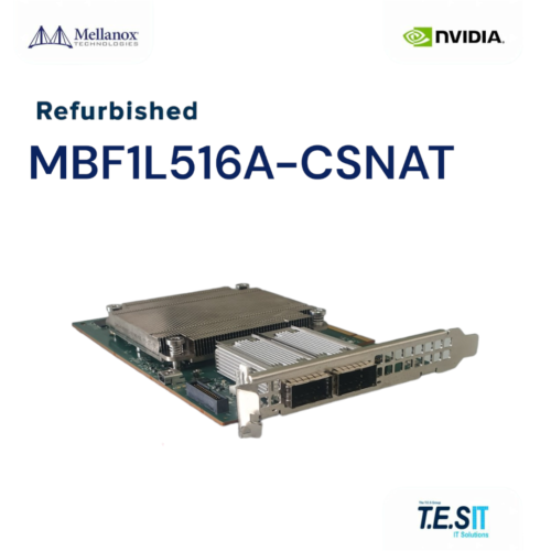 NVIDIA Mellanox® BlueField SmartNIC MBF1L516A-CSNAT 100GbE 2 ports QSFP28