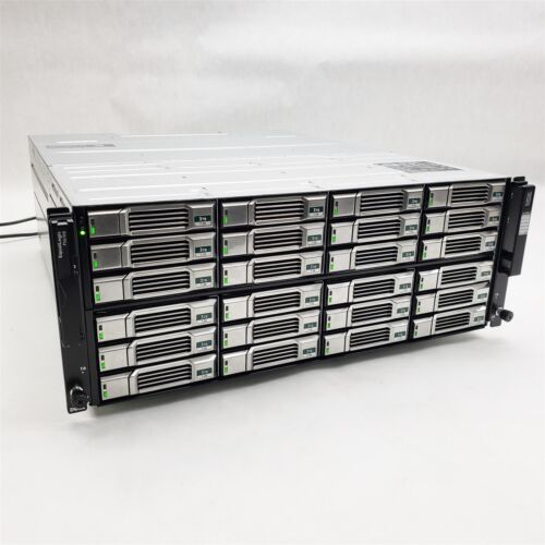 Dell EqualLogic PS6100 24-Bay LFF iSCSI SAN Disk Storage Array w/ 24*3TB SAS HDD