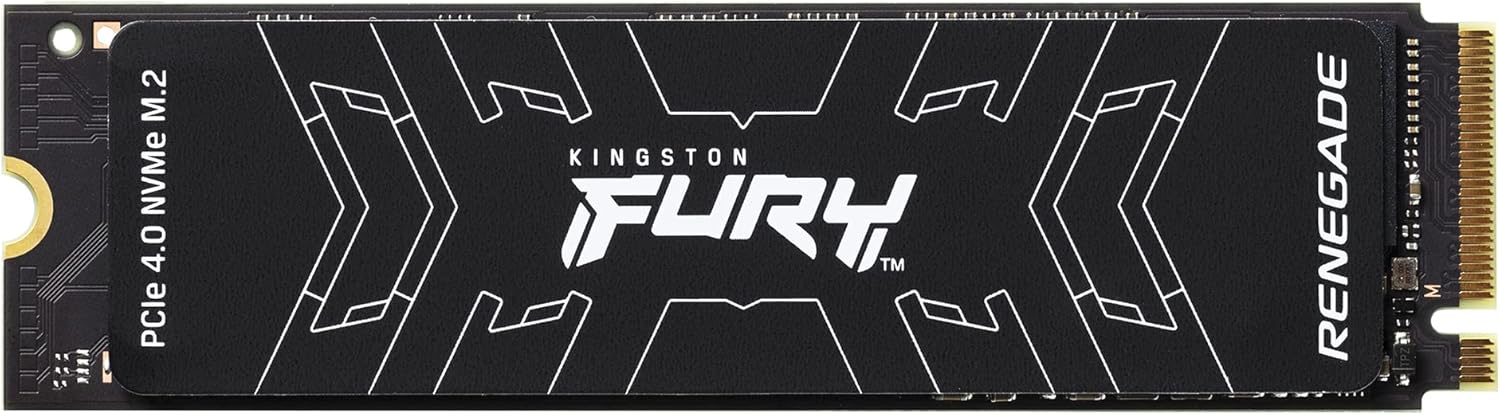 Kingston FURY Renegade 4TB PCIe Gen 4.0 NVMe M.2 Internal Gaming SSD | Up to 7300 MB/s | Graphene Heat Spreader | 3D TLC NAND | Works with PS5 | SFYRD/4000G