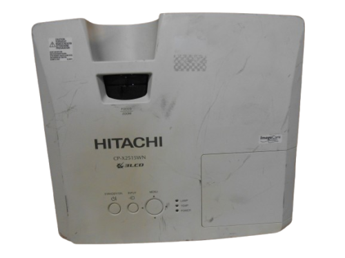 Hitachi CP-X2515WN HDMI 3LCD Projector 2700 ANSI Lumens- Lamp:1661 HOURS.