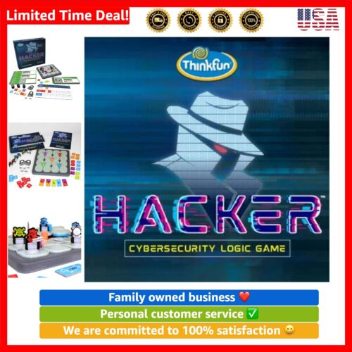 Hacker Cybersecurity Coding Game | STEM Toy for Kids and Teens | Educational …