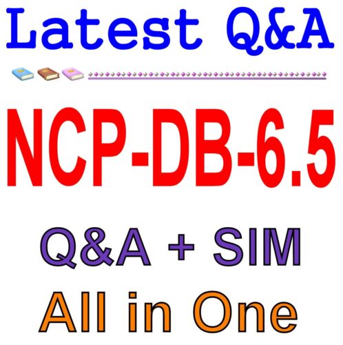 Nutanix Certified Professional – Database Automation NCP-DB-6.5 Exam Q&A